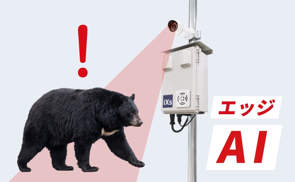 AIによるクマ侵入検知