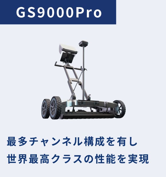 GS900Pro:最多チャンネル構成を有し世界最高クラスの性能を実現